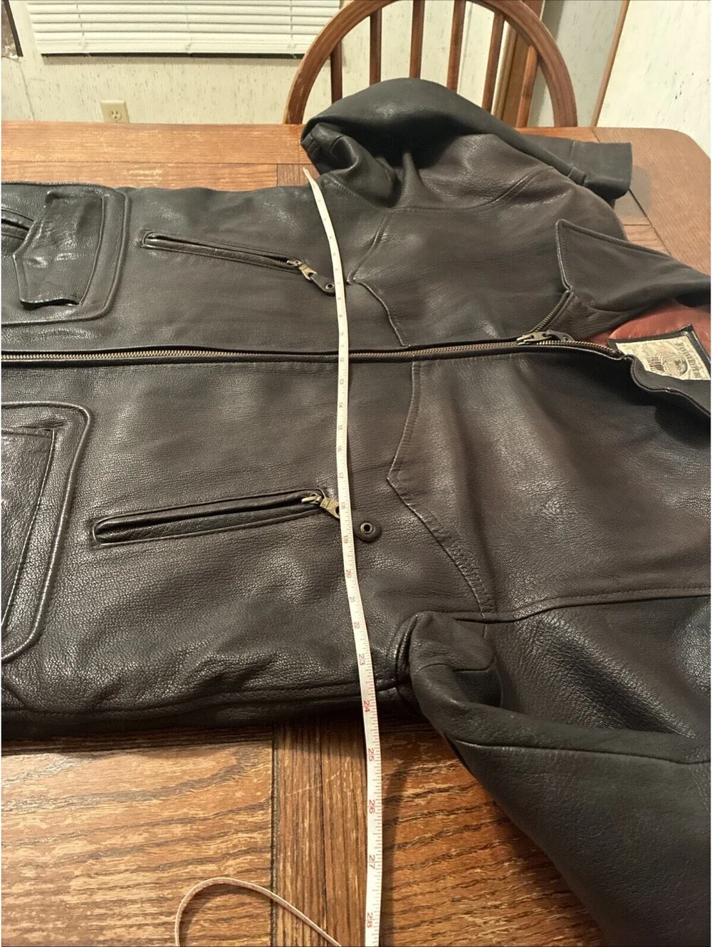 Banana Republic Leather Jacket Men’s M Military  Surplus Safari Vintage Rare